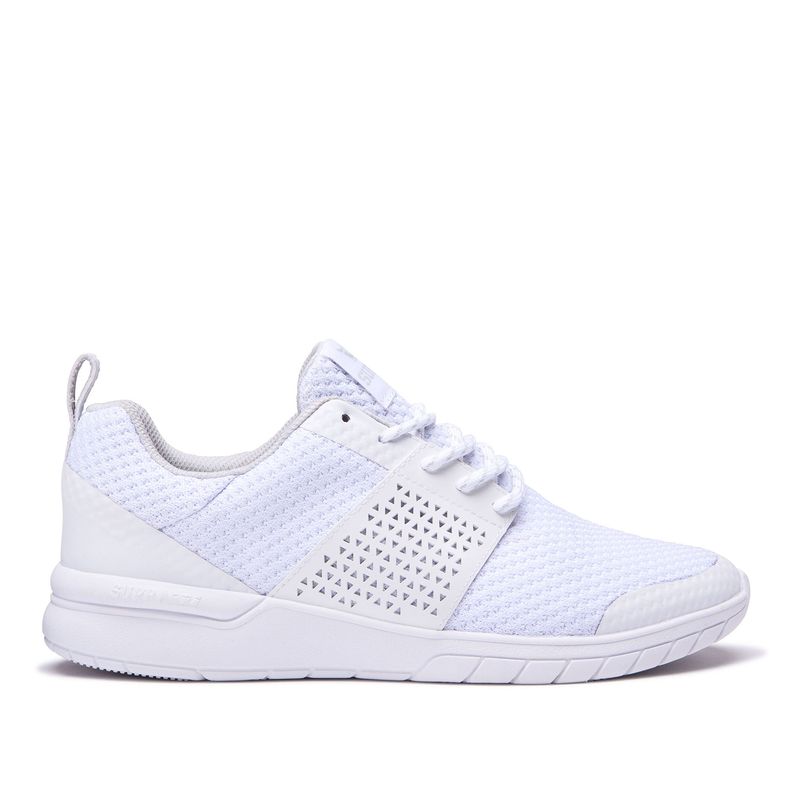 Supra Scissor Turnschuhe Damen - Weiß FRY34608
